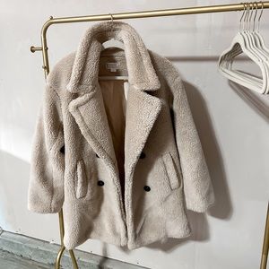 teddy sherpa coat